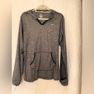 Nike Heather Grey Dri Fit Running long sleeve XL Good used condition